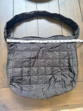Quilted Black Shoulder Bag